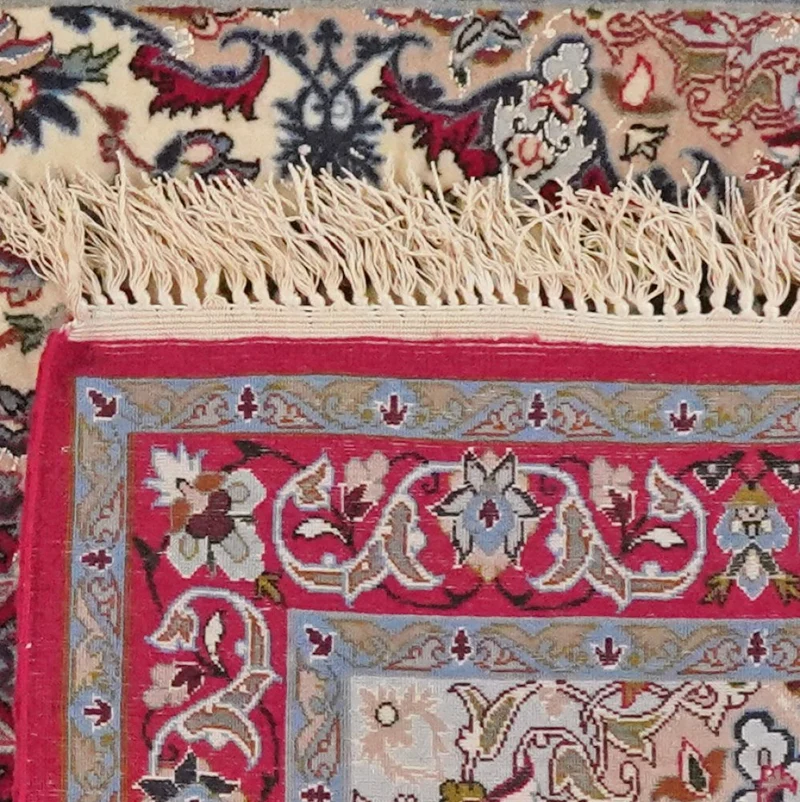 Isfahan · Handgeknüpft – Beige, 111x73 cm