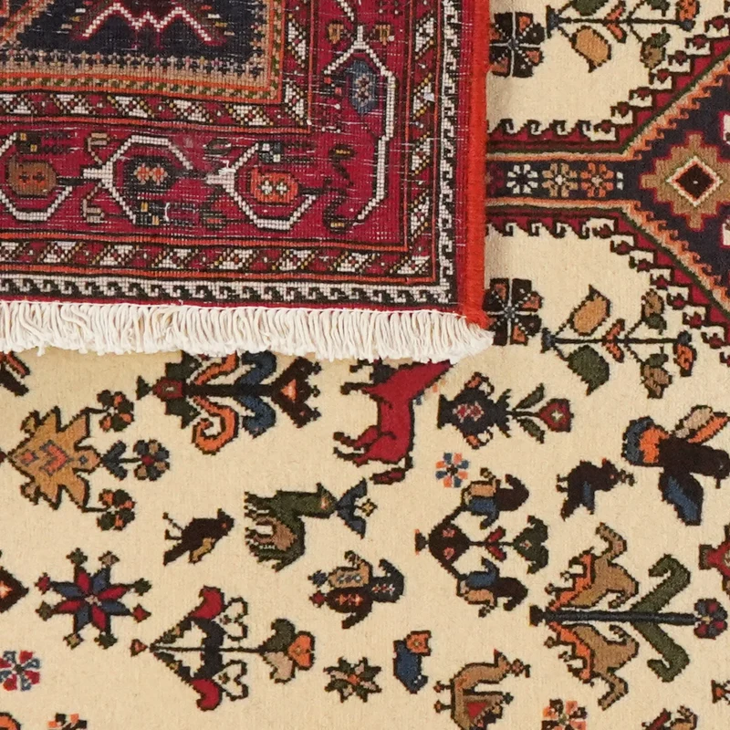 Nasrabad · Handgeknüpft – Beige, 155x102 cm
