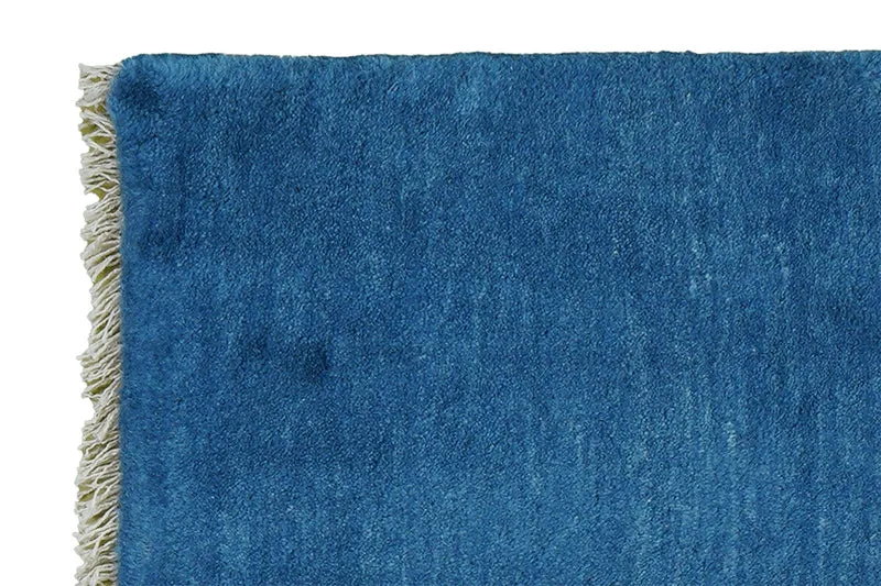 Gabbeh · Handgeknüpft – Blau, 87x65 cm