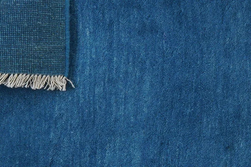 Gabbeh · Handgeknüpft – Blau, 87x65 cm