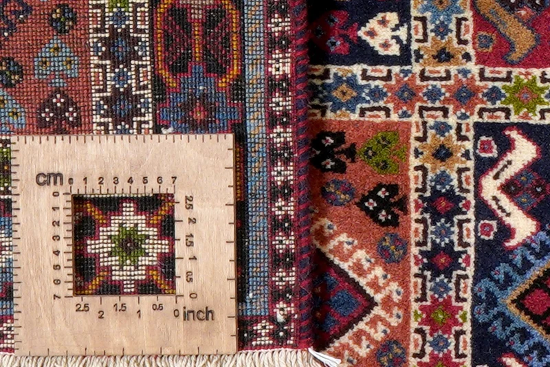 Yalameh · Handgeknüpft – Bunt, 202x83 cm