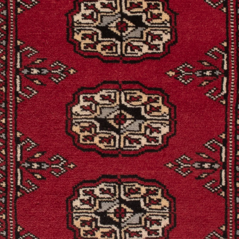 Pakistan Teppich 62x94cm - Orientteppich - rot