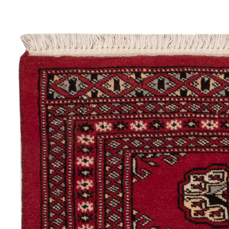 Pakistan Teppich 62x94cm - Orientteppich - rot