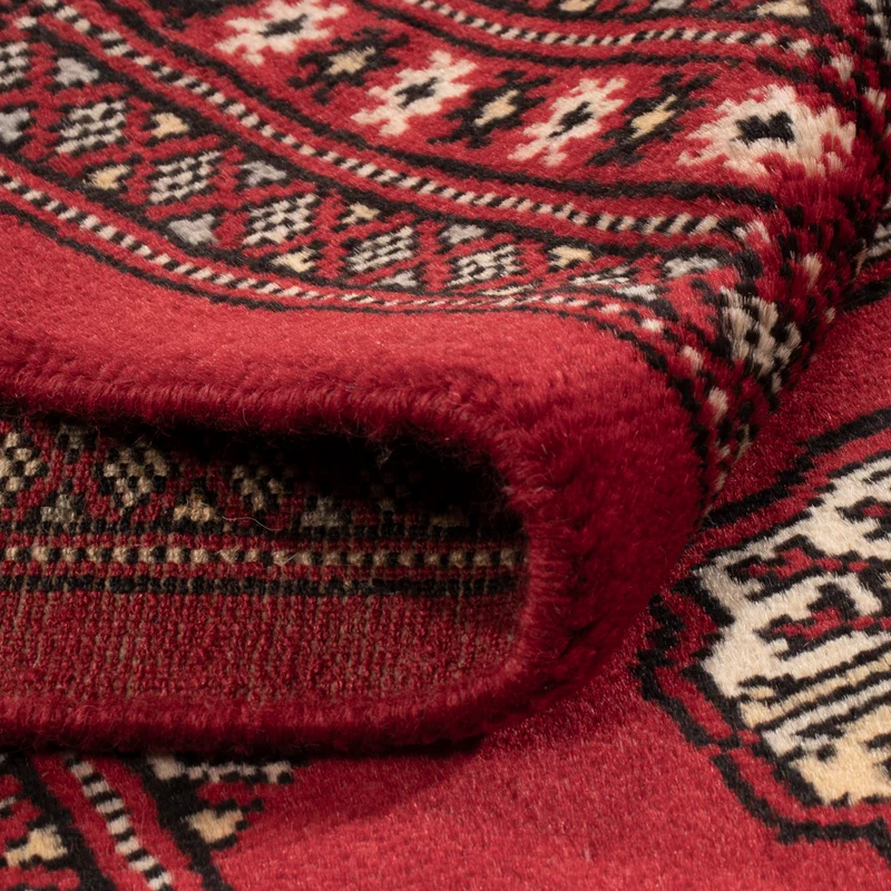 Pakistan Teppich 62x94cm - Orientteppich - rot