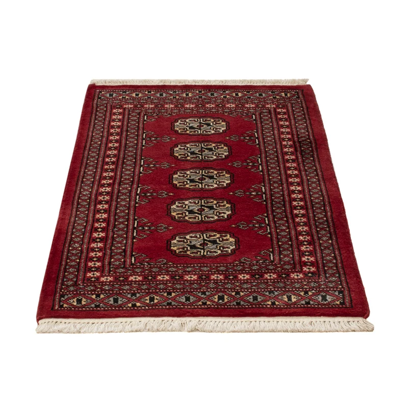 Pakistan Teppich 62x94cm - Orientteppich - rot