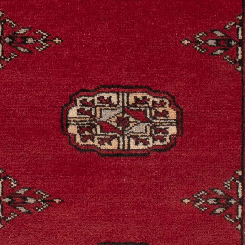 Pakistan Teppich 62x91cm - Orientteppich - rot