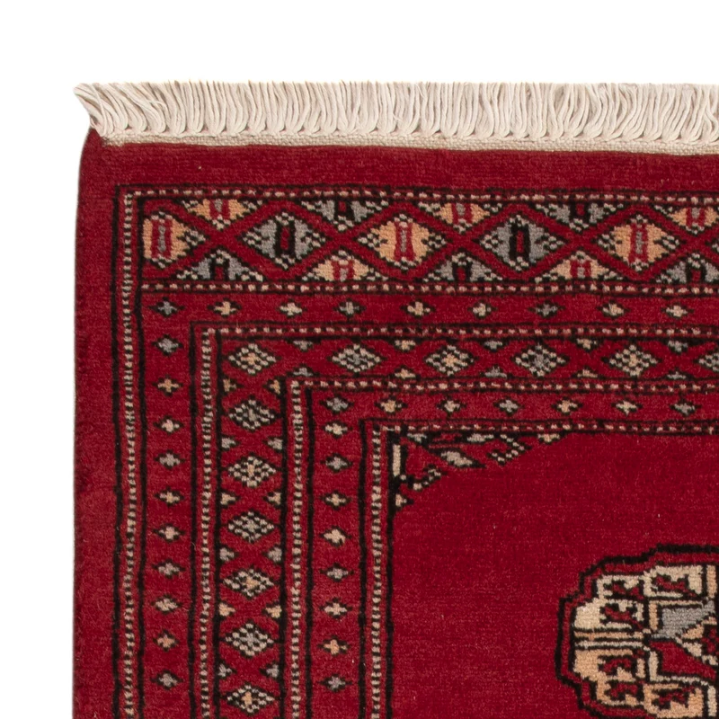 Pakistan Teppich 62x91cm - Orientteppich - rot