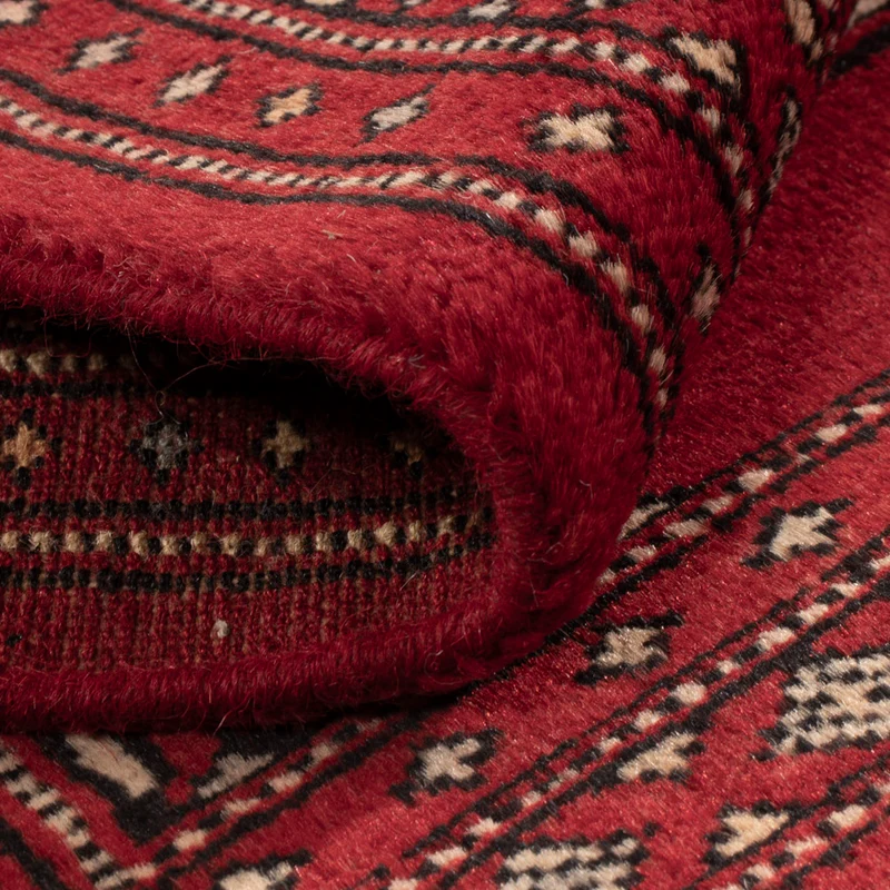 Pakistan Teppich 62x91cm - Orientteppich - rot