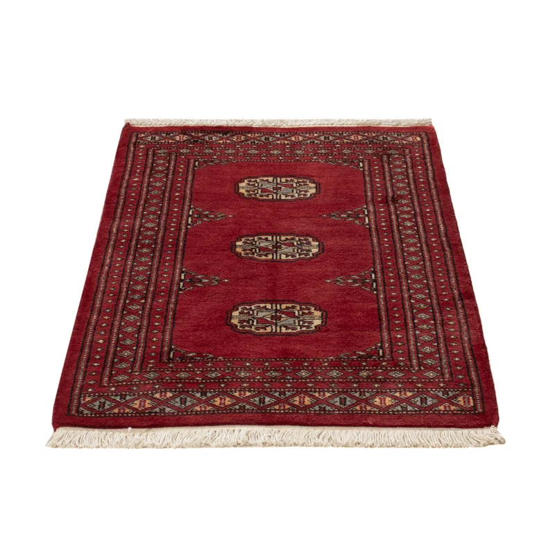 Pakistan Teppich 62x91cm - Orientteppich - rot