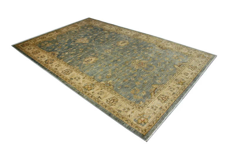 Ziegler Teppich 197 x 297 cm - blau