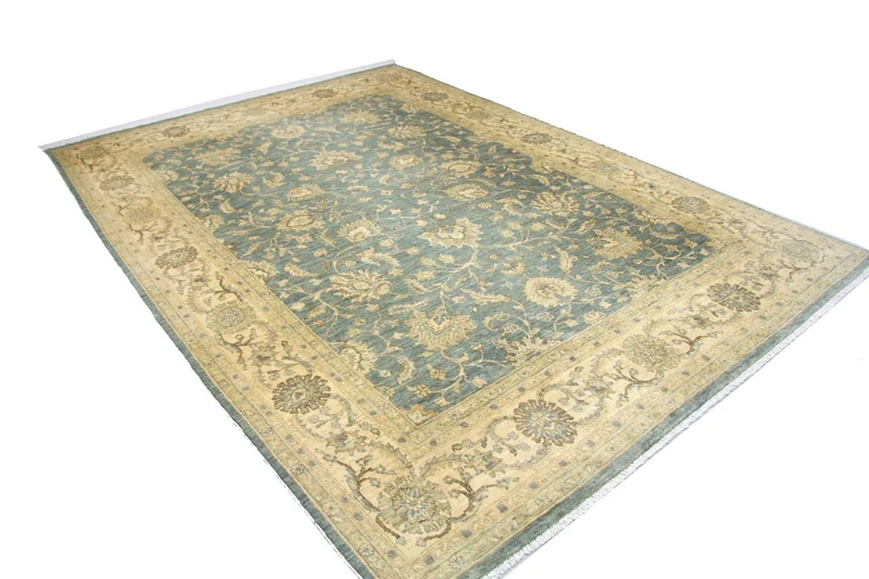 Ziegler Teppich 208 x 288 cm - blau