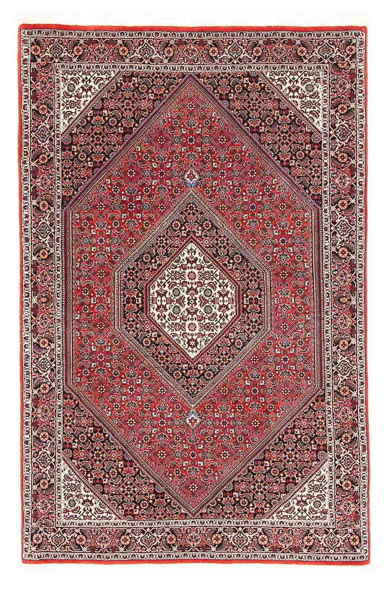 Bidjar Teppich 112x173cm - Perserteppich - rot
