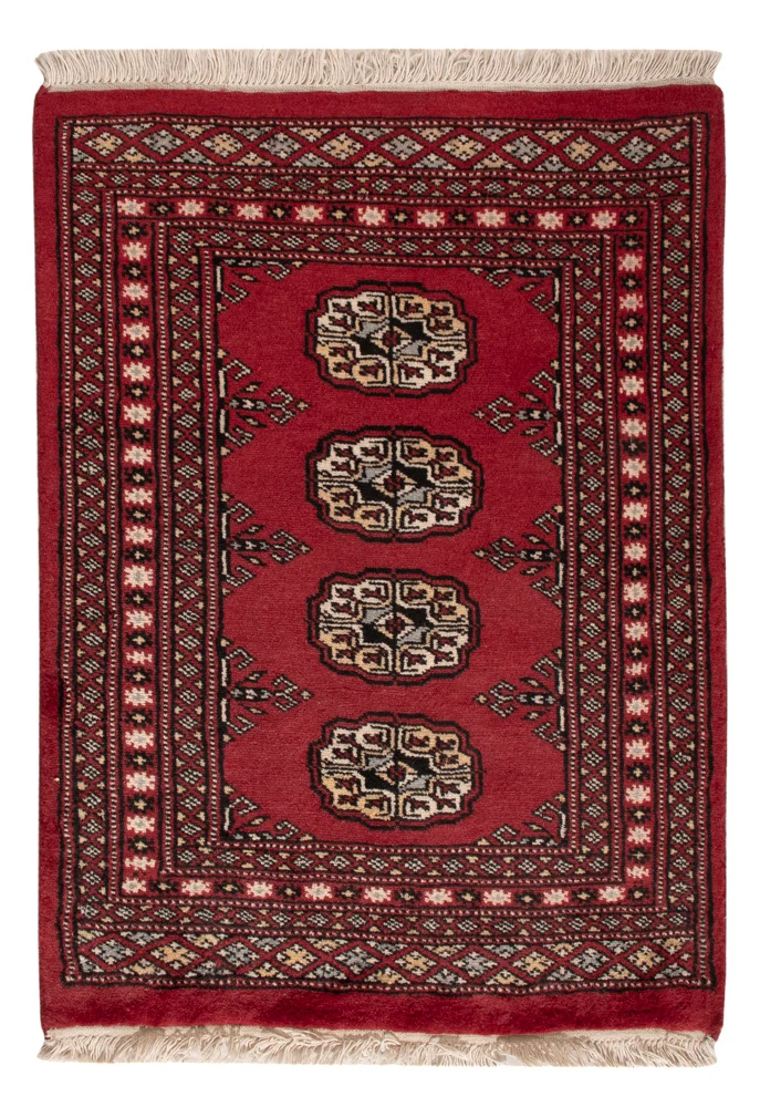 Pakistan Teppich 63x84cm - Orientteppich - rot