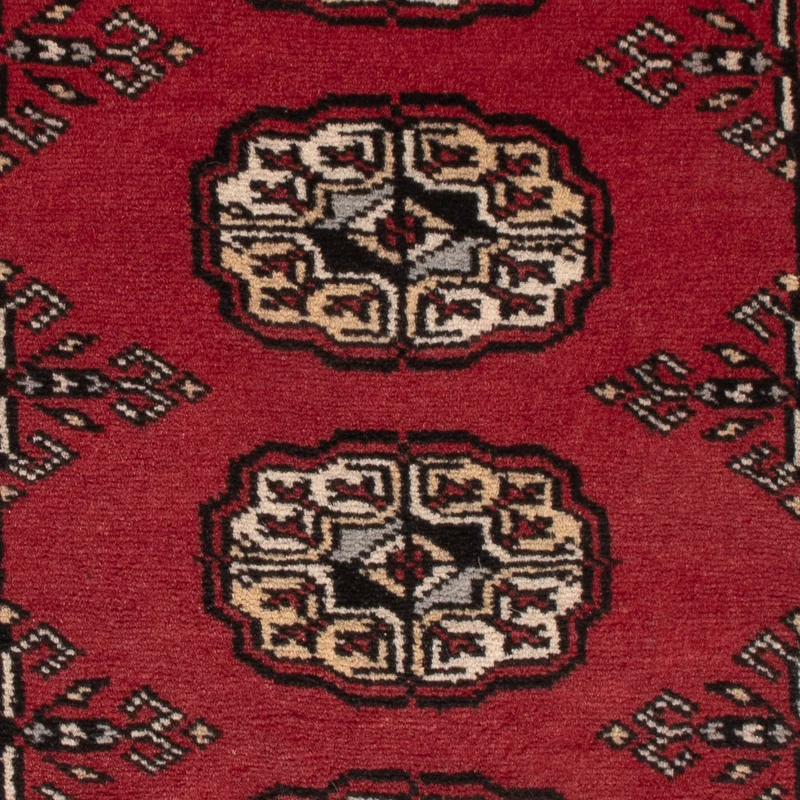 Pakistan Teppich 63x84cm - Orientteppich - rot