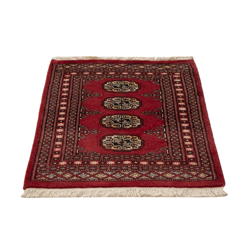 Pakistan Teppich 63x84cm - Orientteppich - rot