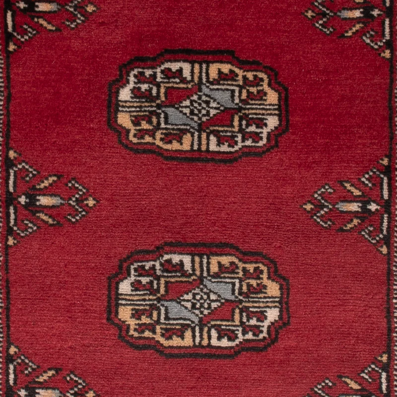 Pakistan Teppich 60x93cm - Orientteppich - rot