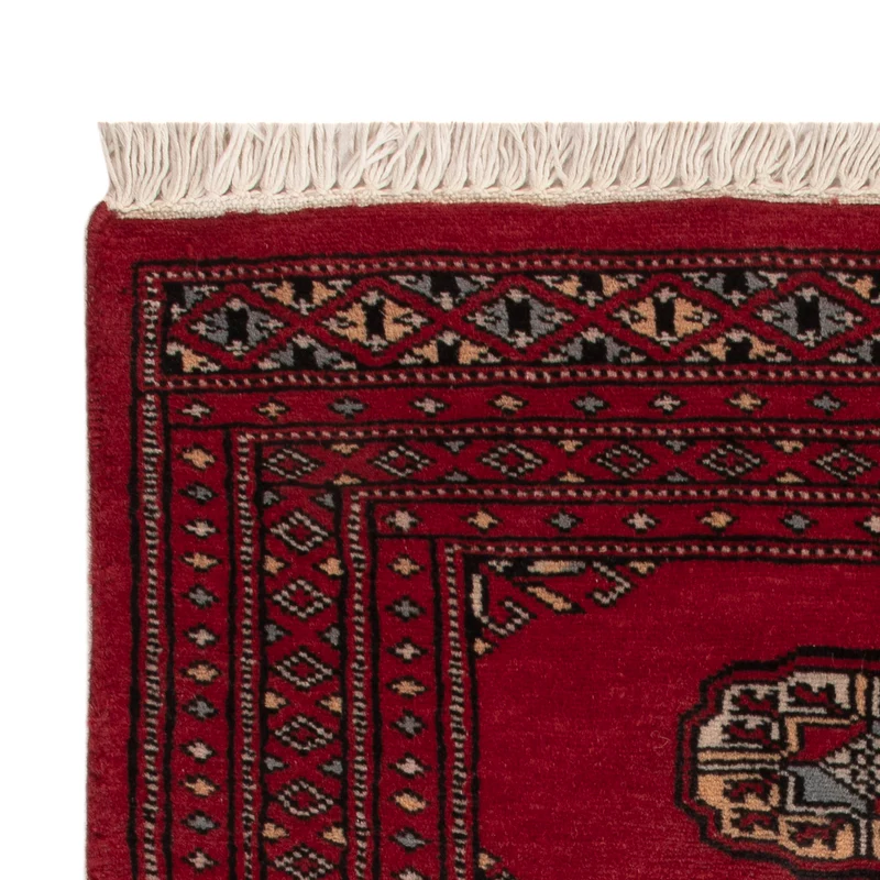 Pakistan Teppich 60x93cm - Orientteppich - rot