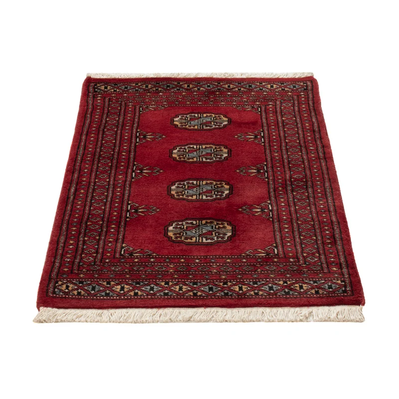 Pakistan Teppich 60x93cm - Orientteppich - rot