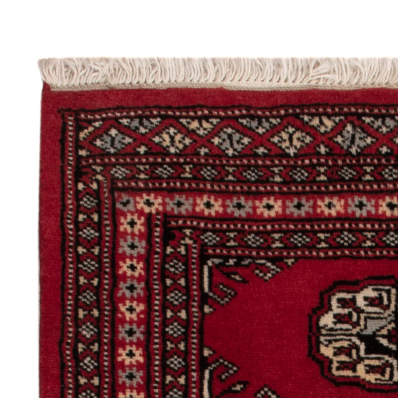 Pakistan Teppich 61x89cm - Orientteppich - rot