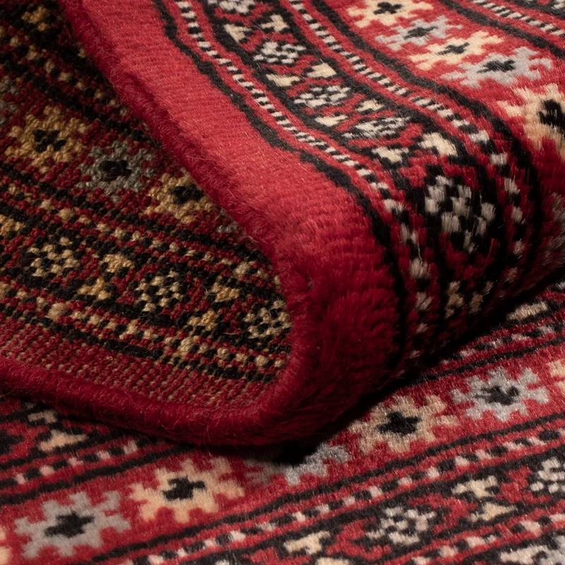 Pakistan Teppich 61x89cm - Orientteppich - rot