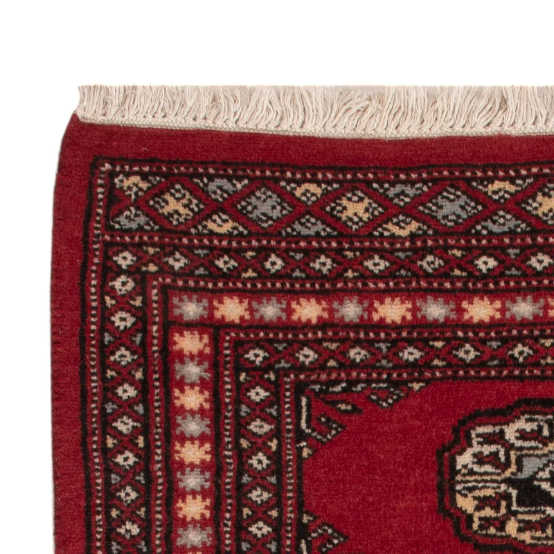 Pakistan Teppich 62x92cm - Orientteppich - rot