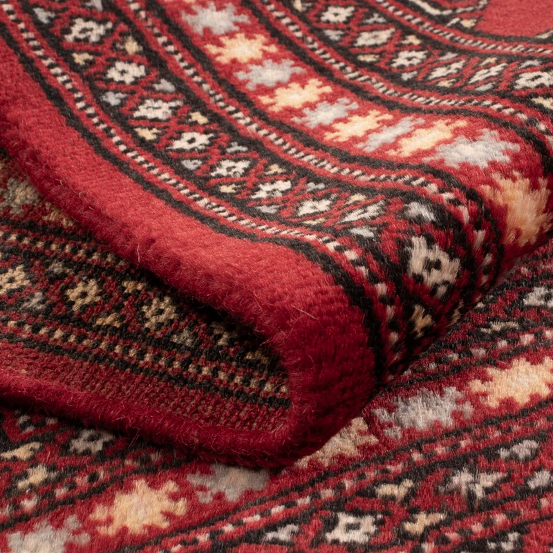 Pakistan Teppich 62x92cm - Orientteppich - rot