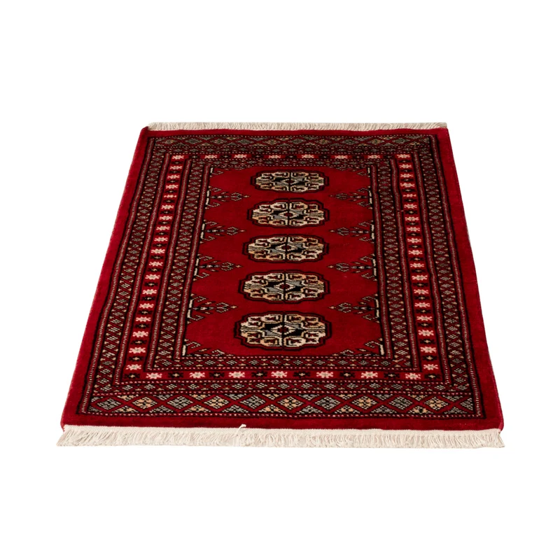 Pakistan Teppich 61x95cm - Orientteppich - rot