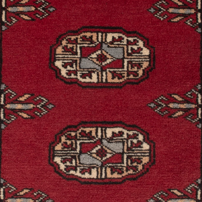 Pakistan Teppich 62x92cm - Orientteppich - rot