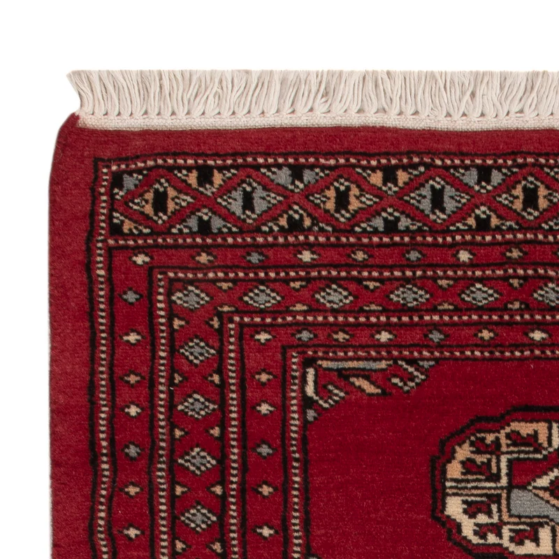 Pakistan Teppich 62x92cm - Orientteppich - rot
