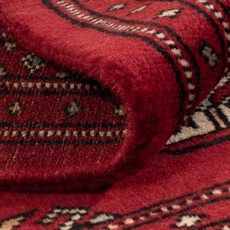 Pakistan Teppich 62x92cm - Orientteppich - rot