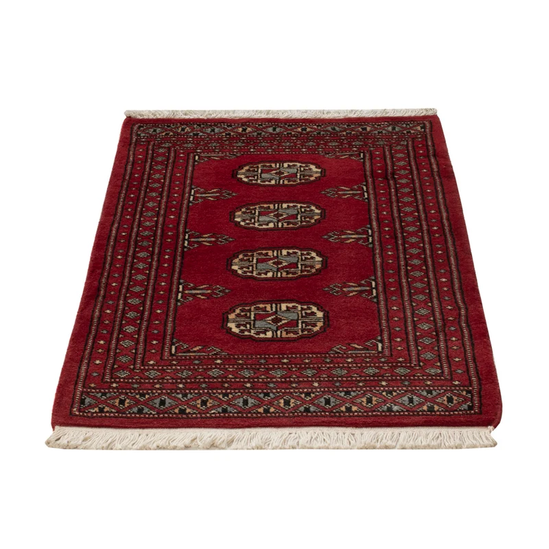 Pakistan Teppich 62x92cm - Orientteppich - rot