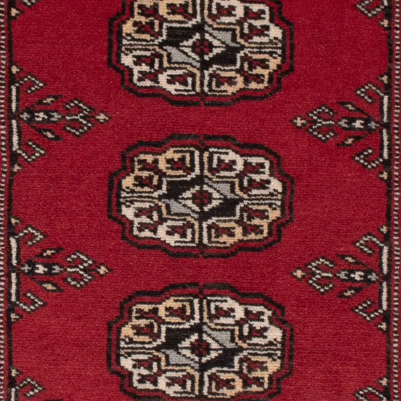 Pakistan Teppich 62x96cm - Orientteppich - rot