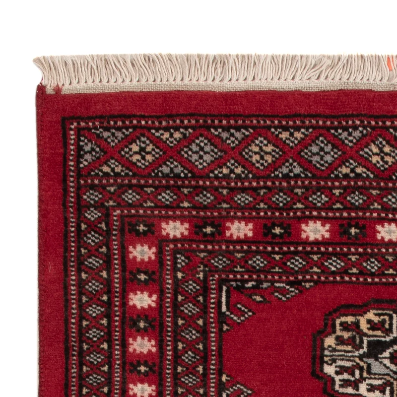 Pakistan Teppich 62x96cm - Orientteppich - rot