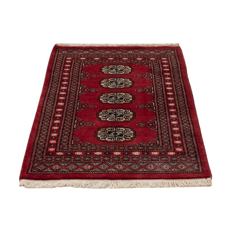 Pakistan Teppich 62x96cm - Orientteppich - rot