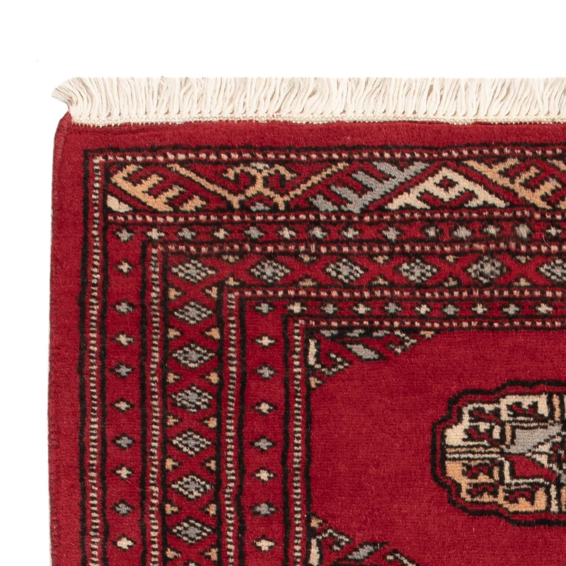 Pakistan Teppich 62x92cm - Orientteppich - rot