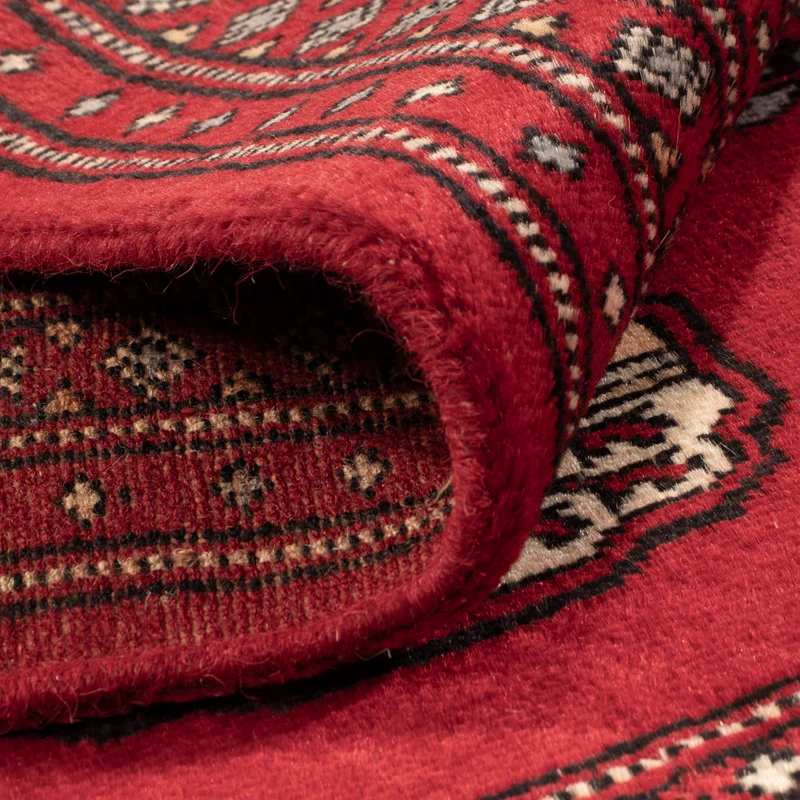 Pakistan Teppich 62x92cm - Orientteppich - rot
