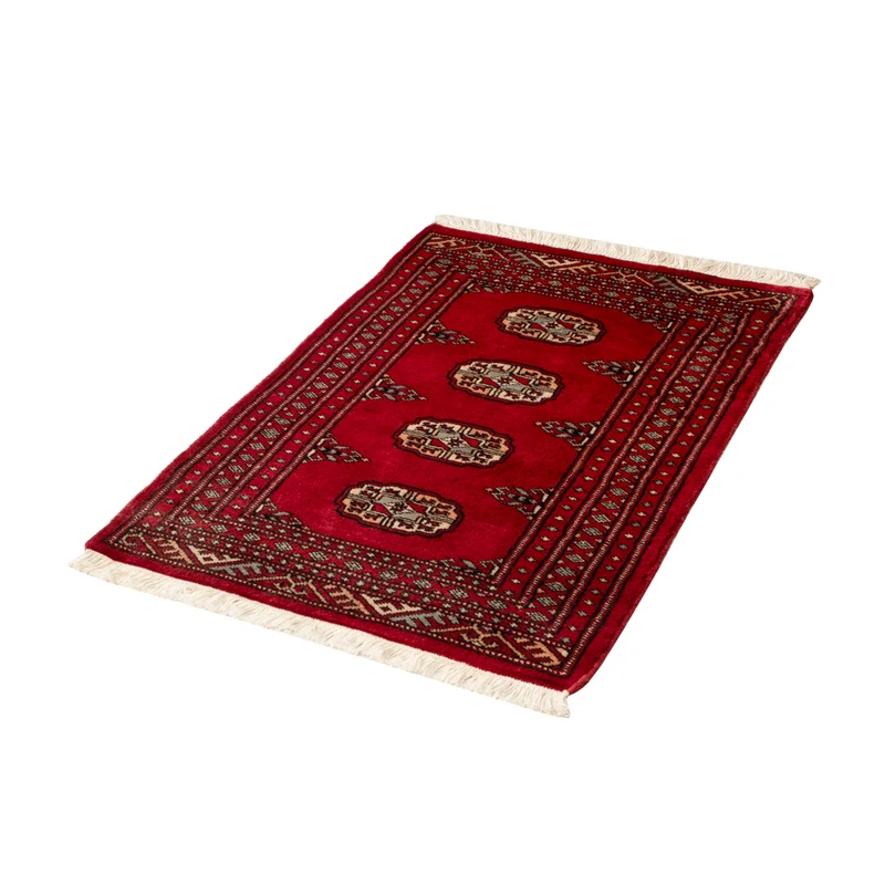 Pakistan Teppich 62x92cm - Orientteppich - rot
