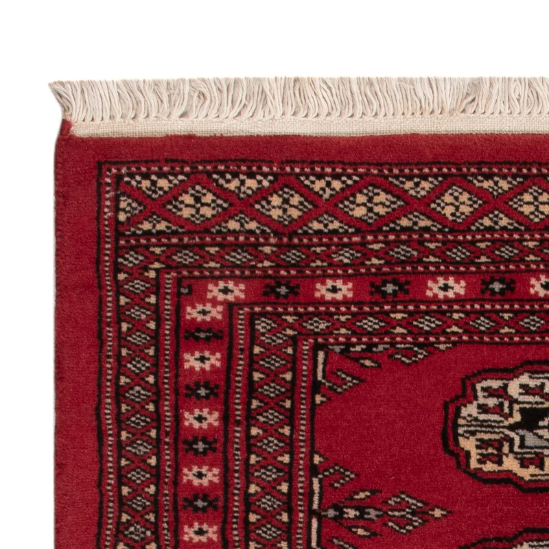 Pakistan Teppich 63x92cm - Orientteppich - rot