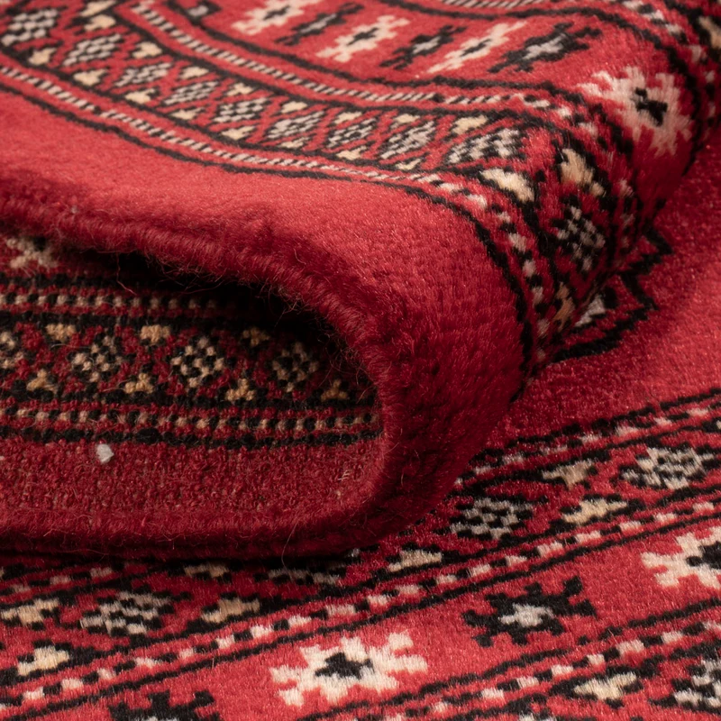 Pakistan Teppich 63x92cm - Orientteppich - rot