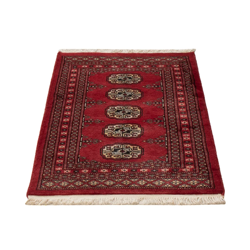 Pakistan Teppich 63x92cm - Orientteppich - rot
