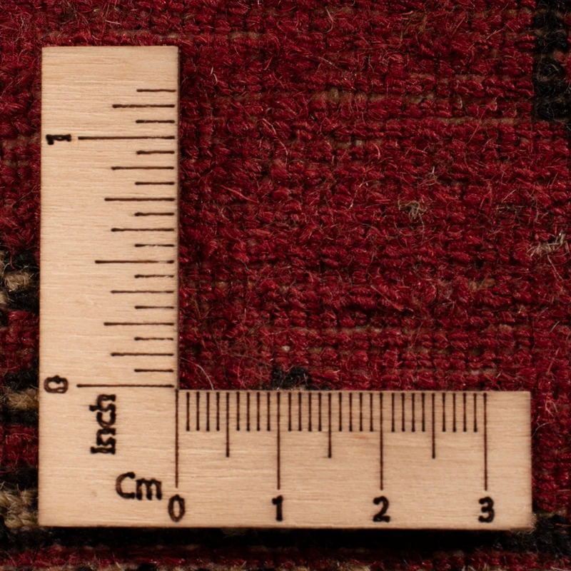 Pakistan Teppich 64x92cm - Orientteppich - rot