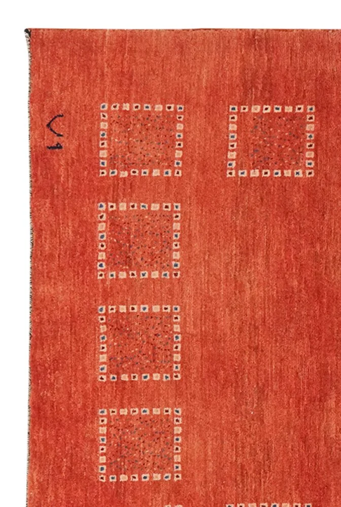 Rizbaf · Handgeknüpft – Rot, 196x118 cm