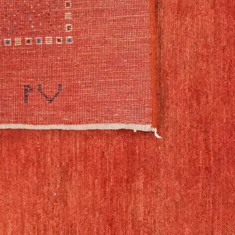 Rizbaf · Handgeknüpft – Rot, 196x118 cm