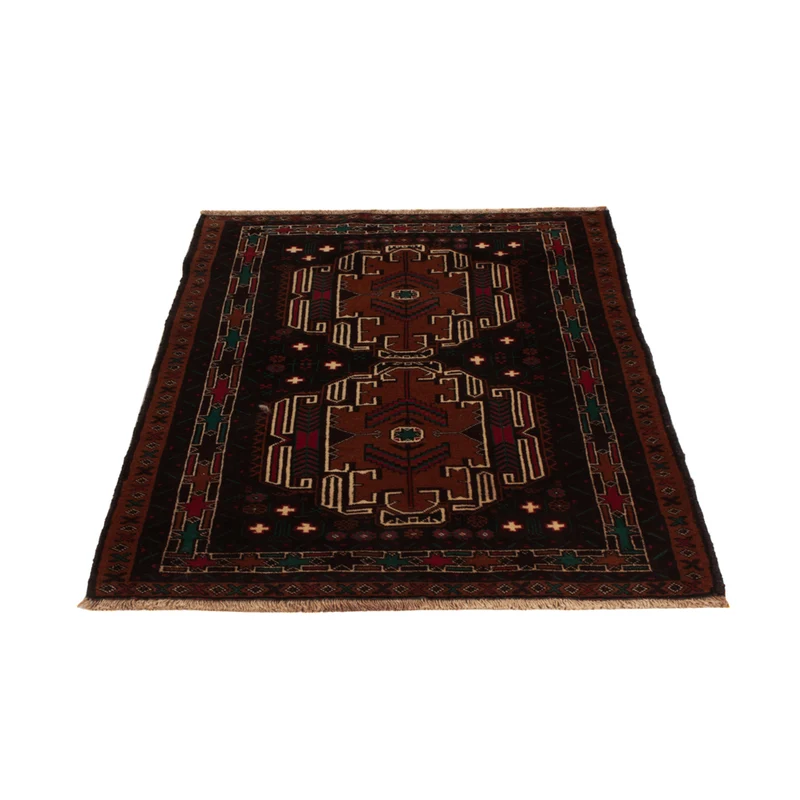 Belutsch Teppich - 90 x 140 cm - mehrfarbig