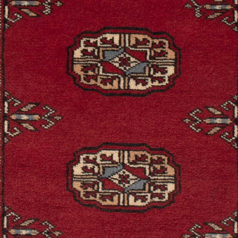 Pakistan Teppich 63x93cm - Orientteppich - rot