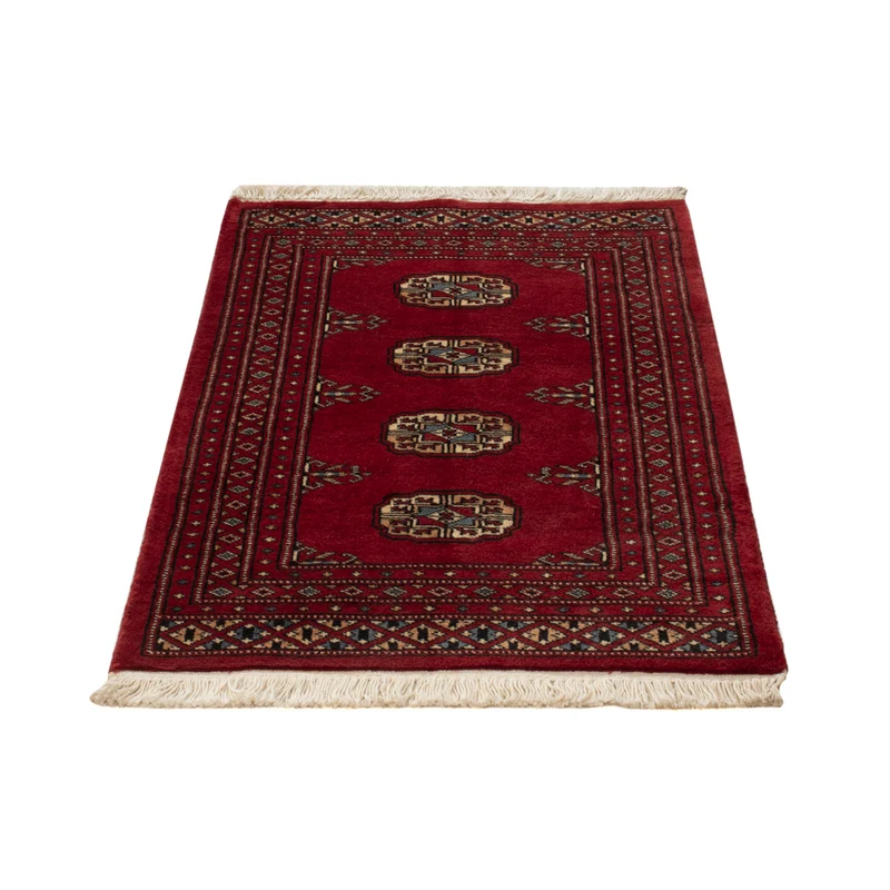 Pakistan Teppich 63x93cm - Orientteppich - rot