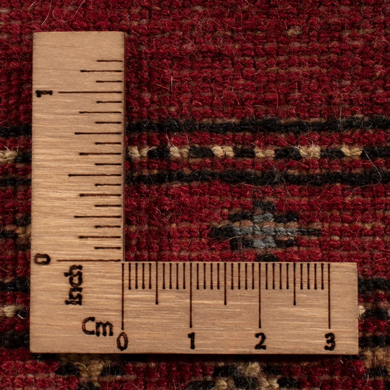 Pakistan Teppich 63x93cm - Orientteppich - rot
