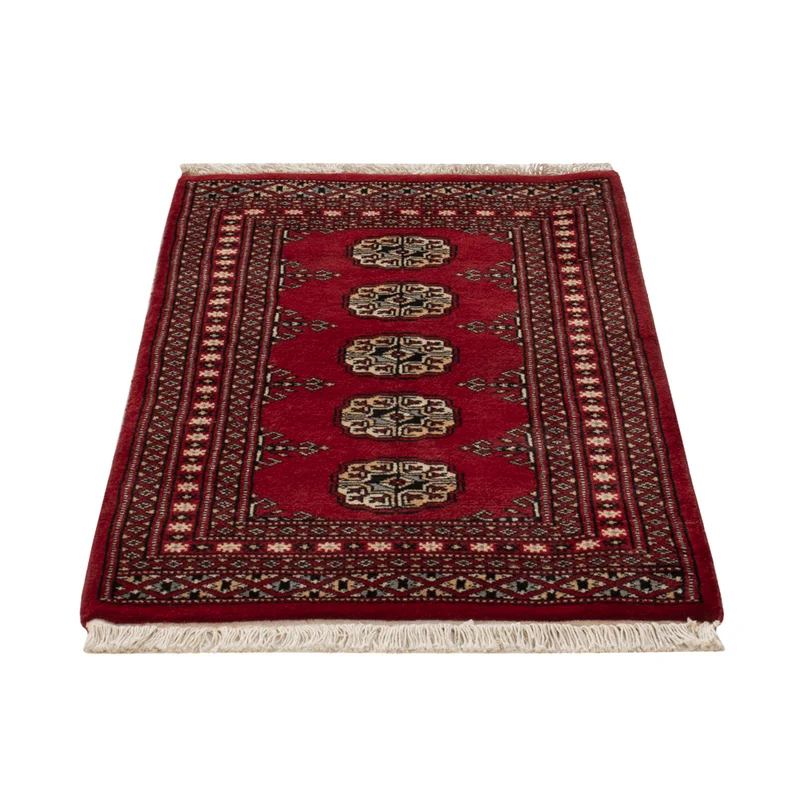 Pakistan Teppich 60x92cm - Orientteppich - rot