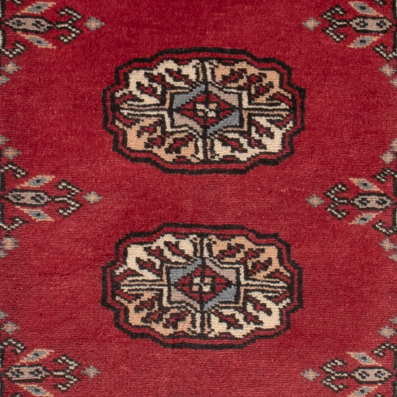 Pakistan Teppich 62x86cm - Orientteppich - rot