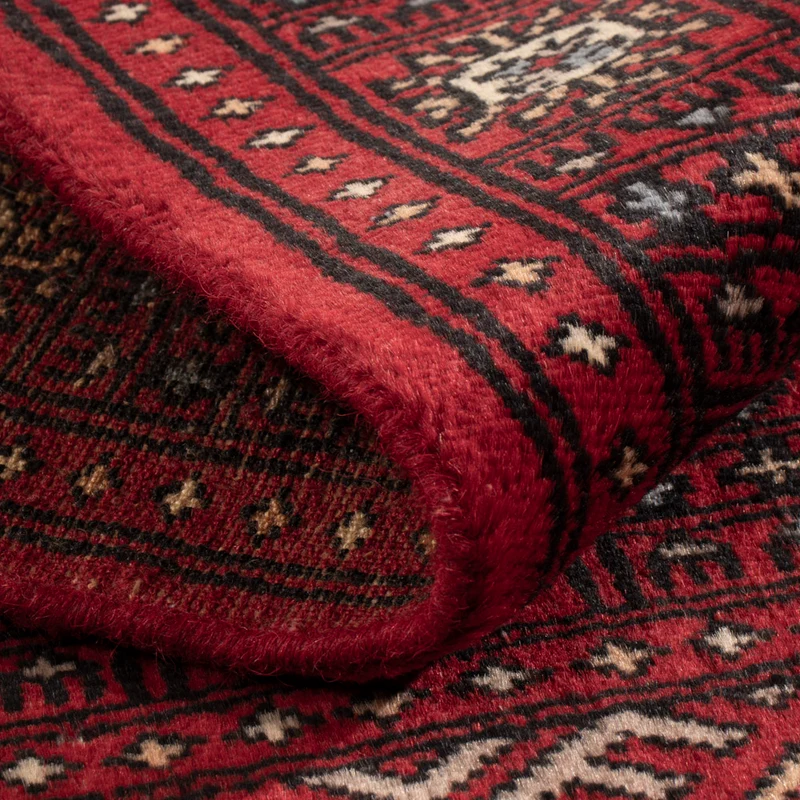 Pakistan Teppich 62x86cm - Orientteppich - rot